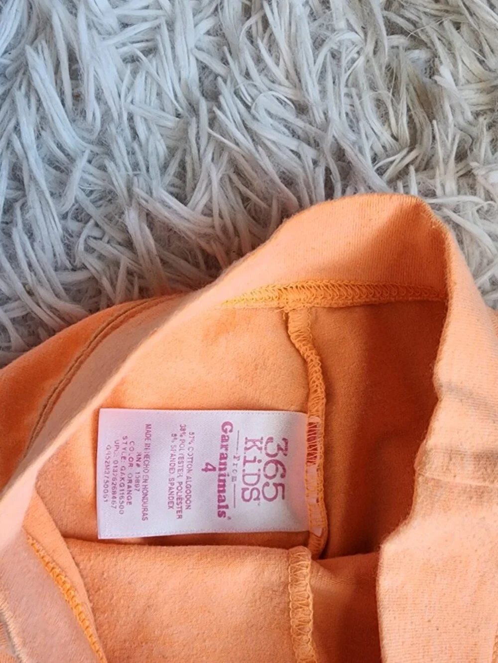 10/$10 - Orange Capri Style Leggings